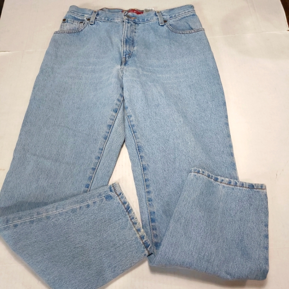 Vintage Levi's Classic Relaxed Fit Tapered Leg 14MIS M  550 Blue Jeans.